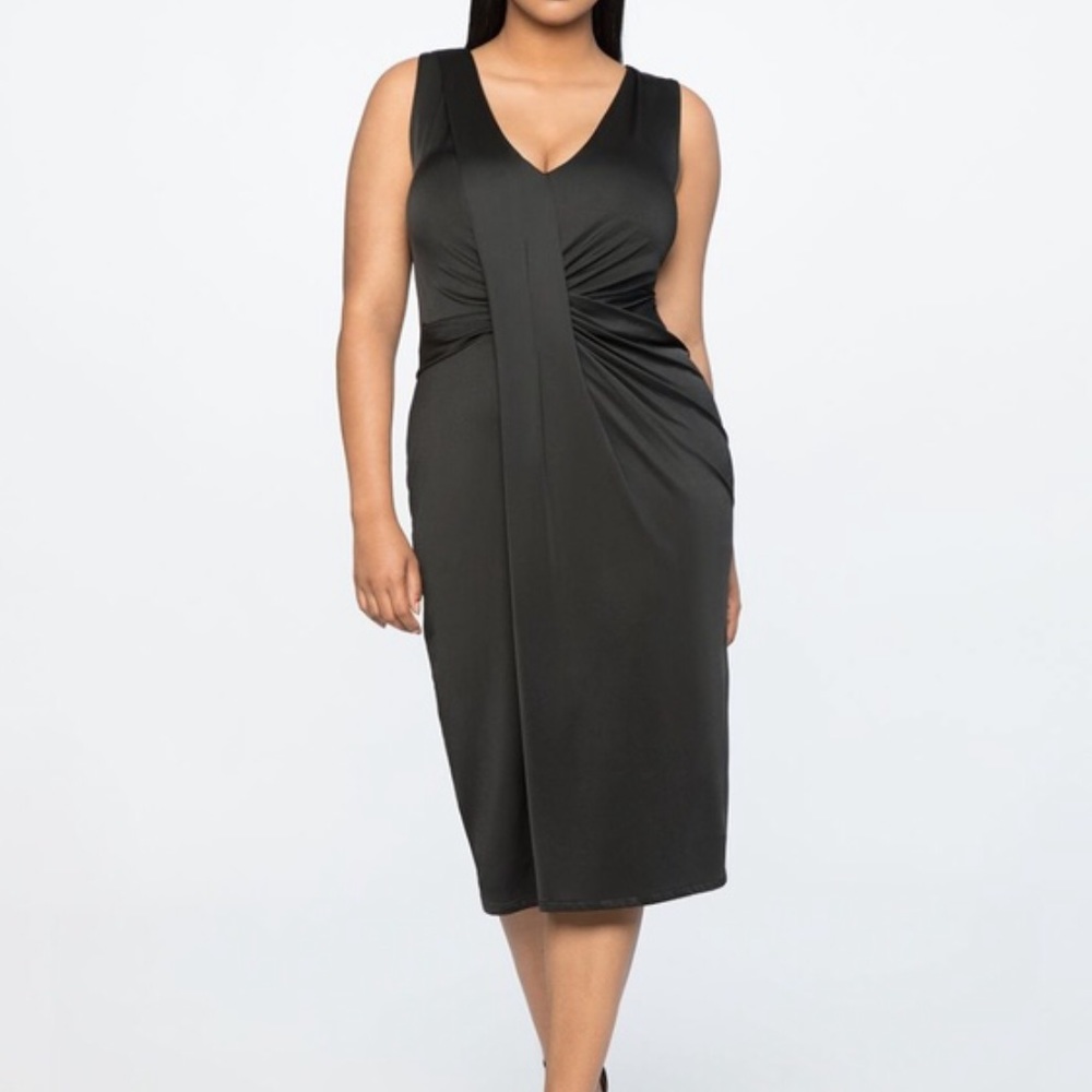 Jason Wu/Eloquii Faux Wrap Dress 16